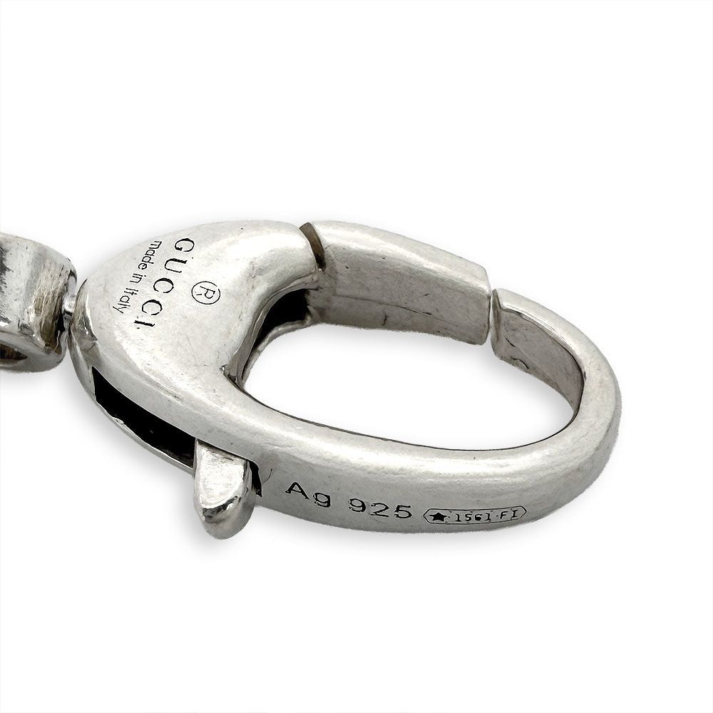 Gucci Interlocking G Necklace Silver — view 4