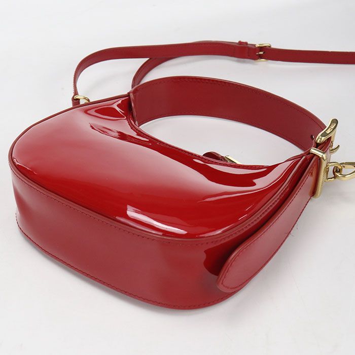 Miu Miu Hobo Handbag Patent Leather — view 2