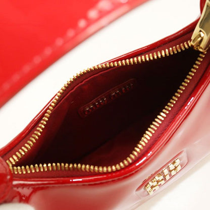 Miu Miu Hobo Handbag Patent Leather — view 3