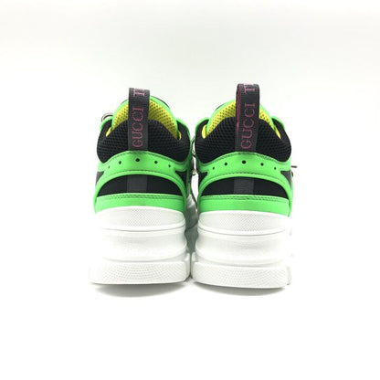 Gucci Flashtrek Fabric Sneakers Green Neon — view 4