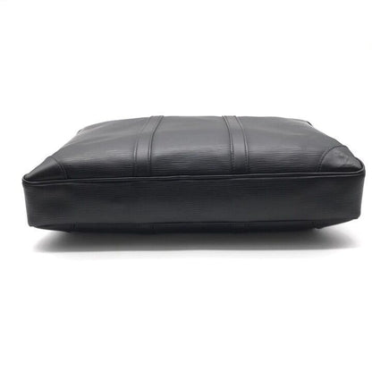 Louis Vuitton Epi Porto Document Business Hand Bag Black — view 4