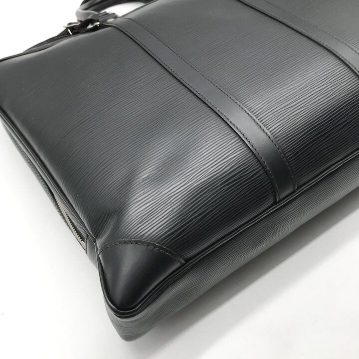 Louis Vuitton Epi Porto Document Business Hand Bag Black — view 6
