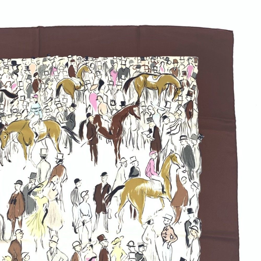 Hermes Carre 90 Silk Scarf Paddock — view 3