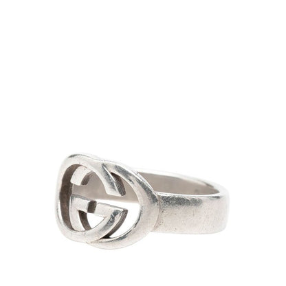 Gucci Interlocking G Ring Silver — view 2