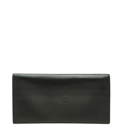 Loewe Anagram Wallet Black Leather