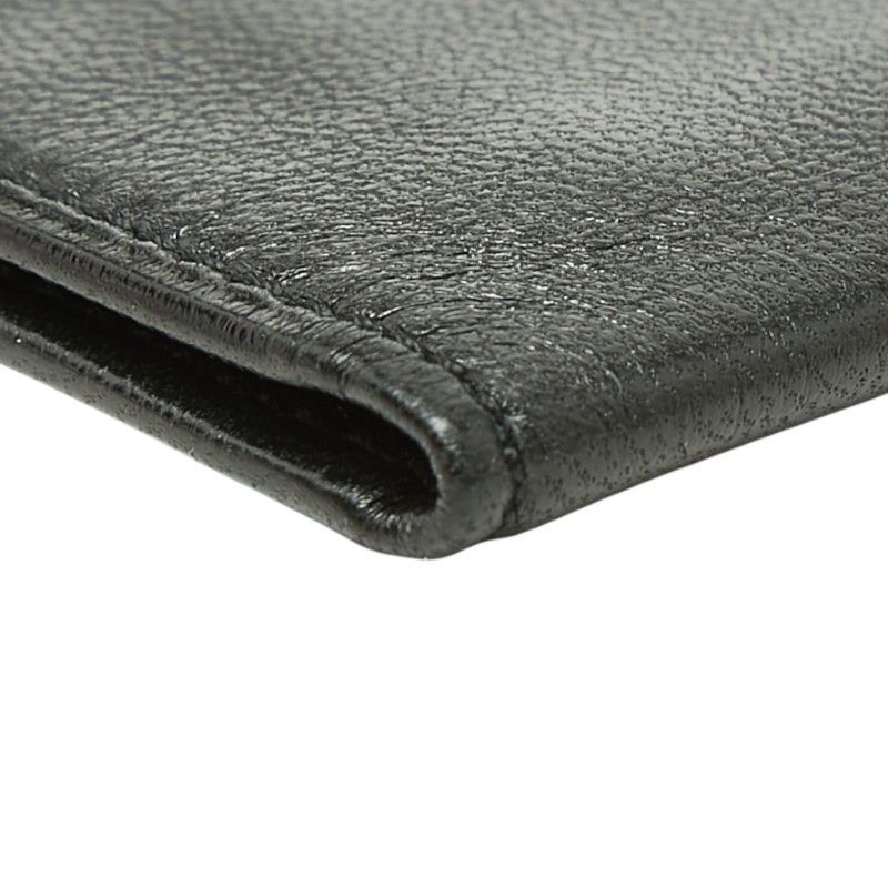 Loewe Anagram Wallet Black Leather — view 4