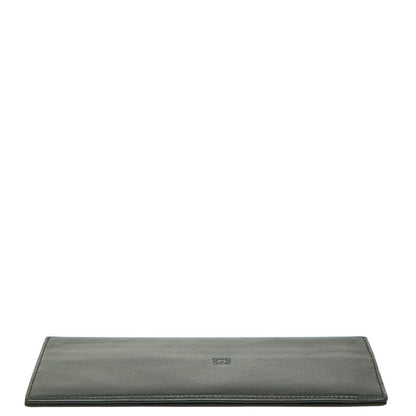 Loewe Anagram Wallet Black Leather — view 3
