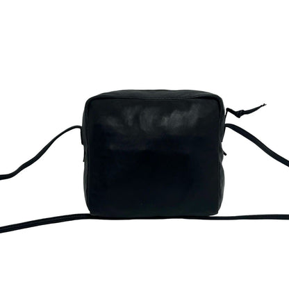Loewe Vintage Anagram Logo Nappa Leather Mini Shoulder Bag Pochette Black — view 3