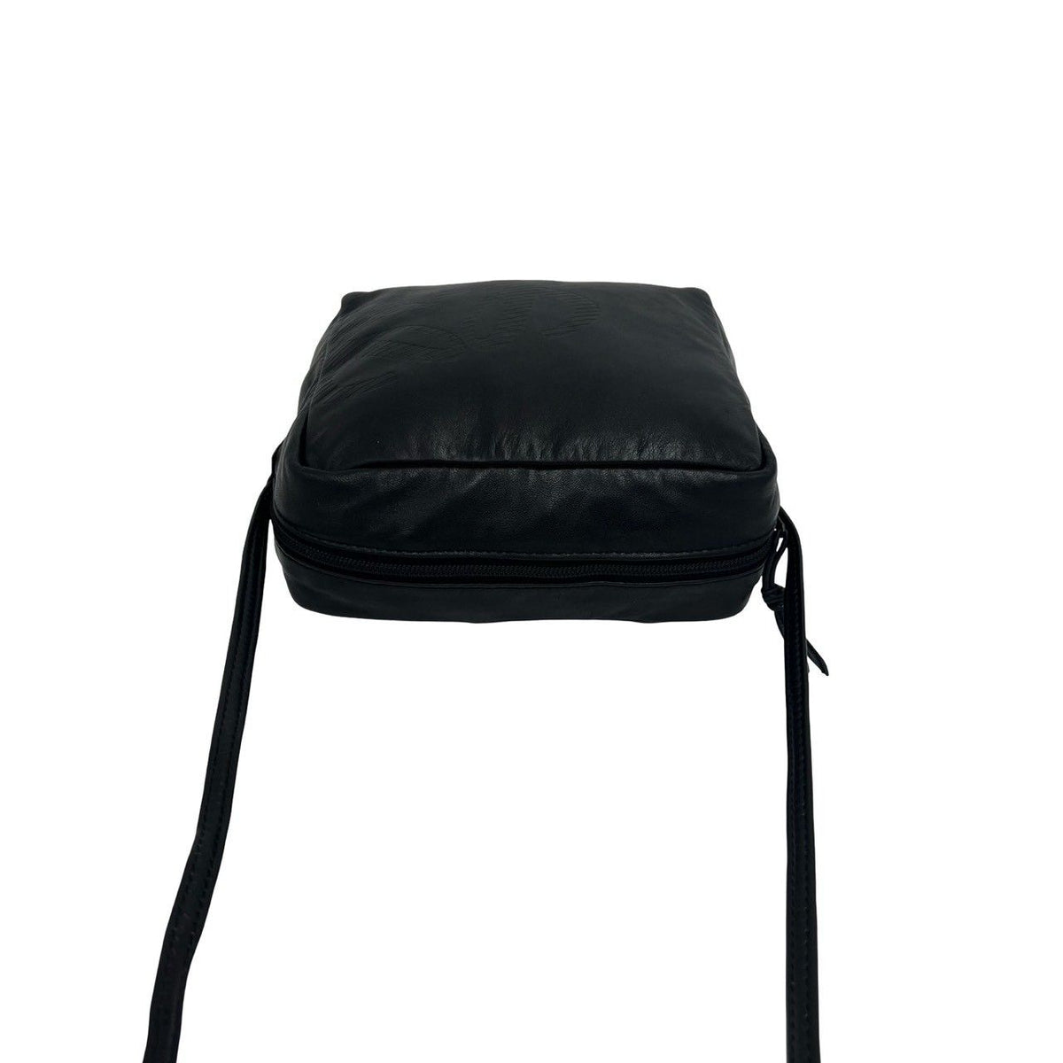 Loewe Vintage Anagram Logo Nappa Leather Mini Shoulder Bag Pochette Black — view 4