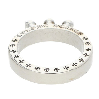 Chrome Hearts Bby Bll Baby Bell Spikes Silver Ring — view 2