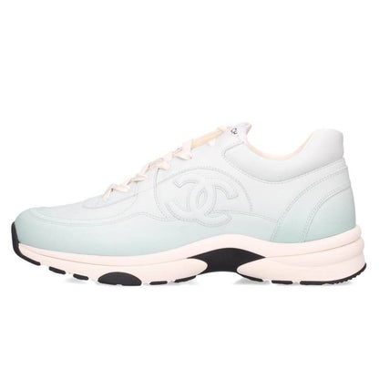 Chanel 24K Print Calfskin CC Logo Gradient Sneakers