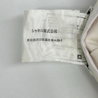 Chanel Coco Button Cotton Pleated Skirt 34 — view 6