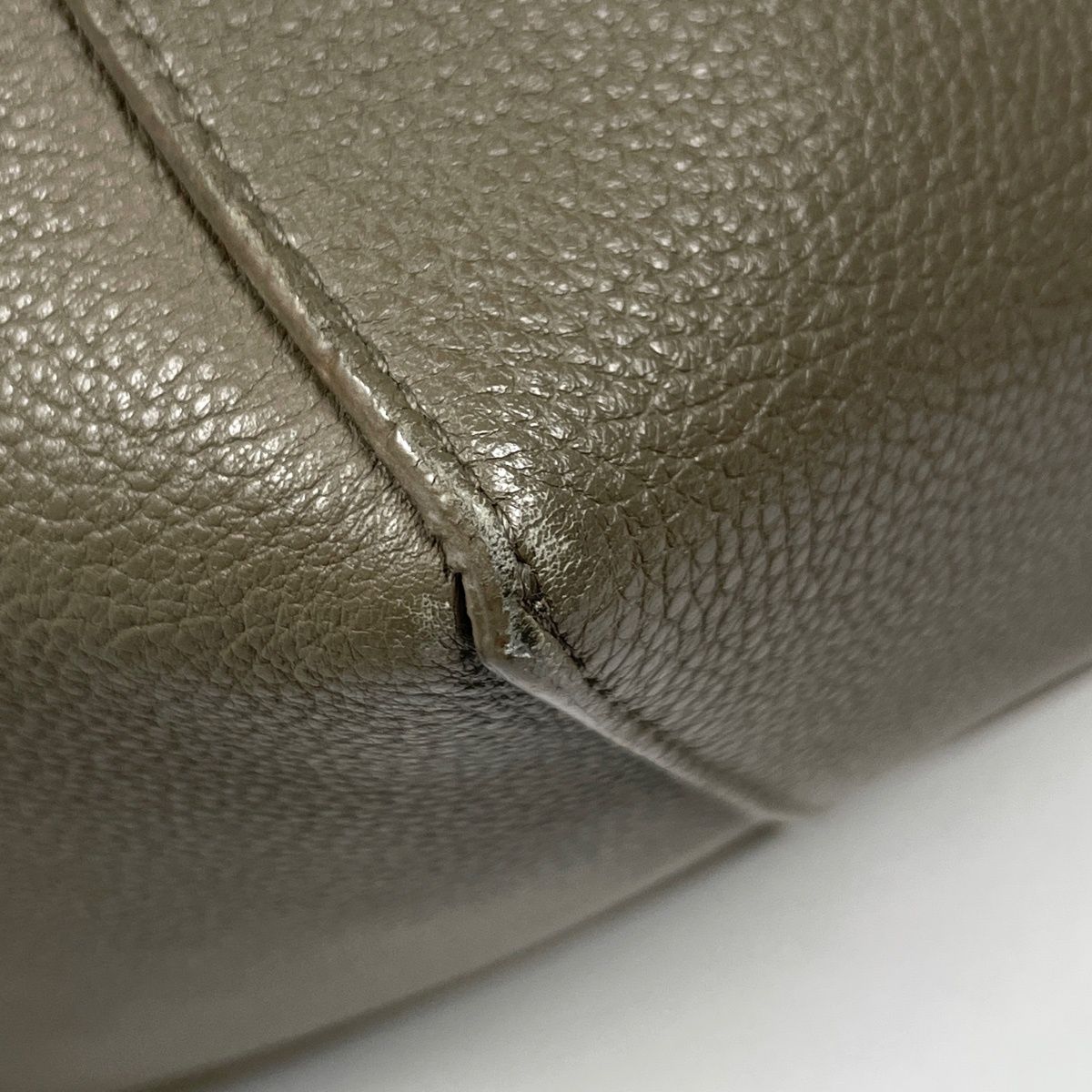 Celine Cabas Phantom Tote Bag Leather Gray — view 3