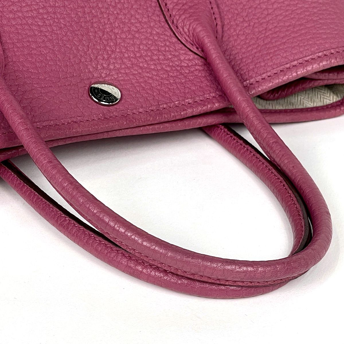 Hermes Garden Party TPM Tote Bag Negonda Rosewood — view 7