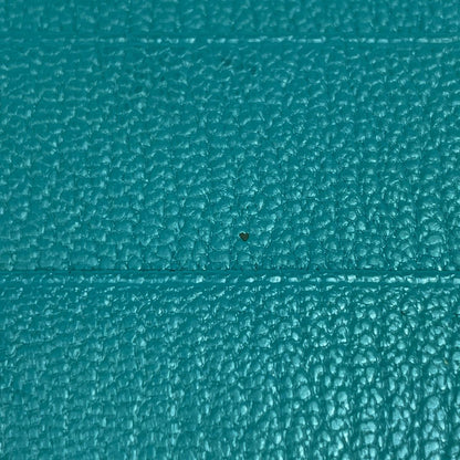 Hermes Bearn Soufflet Wallet Chevre Malachite — view 5