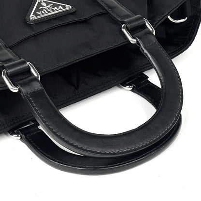 Prada Handbag Tessuto Nylon Nero — view 6