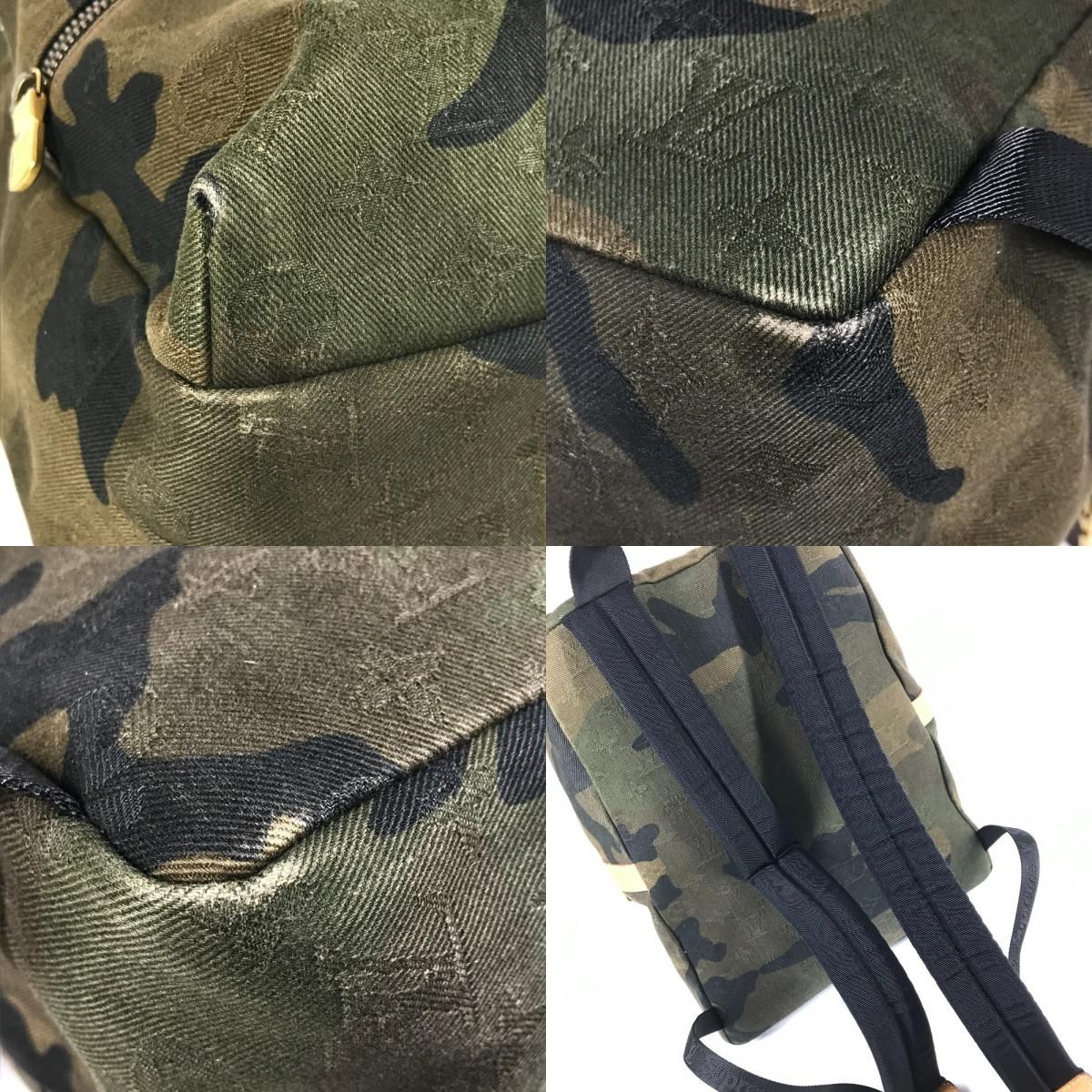 Louis Vuitton Backpack Apollo Canvas Green — view 7