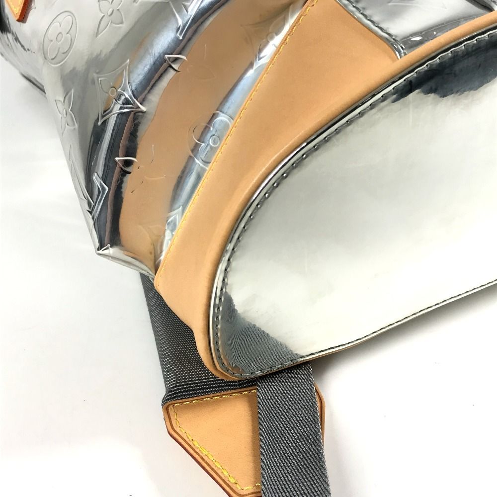 Louis Vuitton Backpack PM Leather Silver — view 7
