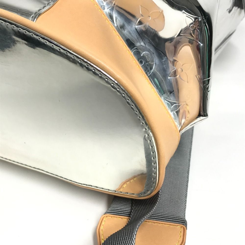 Louis Vuitton Backpack PM Leather Silver — view 6