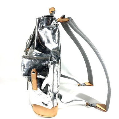 Louis Vuitton Backpack PM Leather Silver — view 4