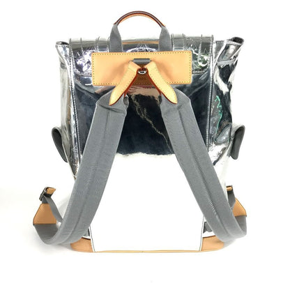Louis Vuitton Backpack PM Leather Silver — view 2