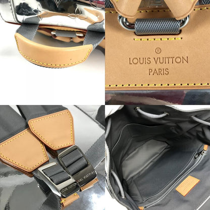 Louis Vuitton Backpack PM Leather Silver — view 8