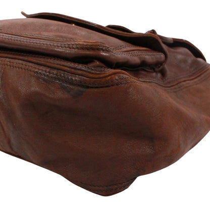 Bottega Veneta Intrecciato Backpack Leather Brown Gold — view 5