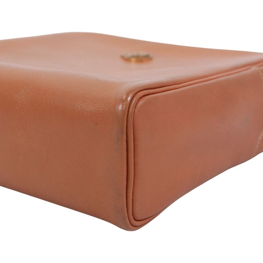 Hermes Jockey Mini Vache Hunter Brown Shoulder Bag Gold — view 5