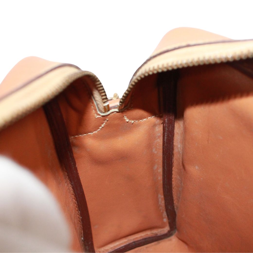 Hermes Jockey Mini Vache Hunter Brown Shoulder Bag Gold — view 8