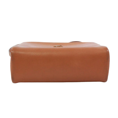 Hermes Jockey Mini Vache Hunter Brown Shoulder Bag Gold — view 4