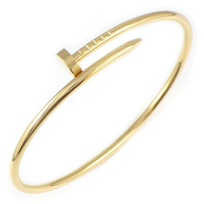Cartier Bangle Juste un Clou SM Nail Motif 18K Yellow Gold Bracelet