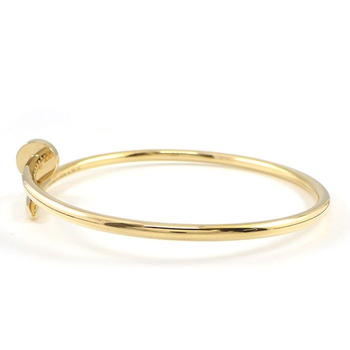 Cartier Bangle Juste un Clou SM Nail Motif 18K Yellow Gold Bracelet — view 2