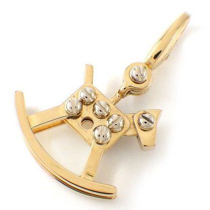 Cartier Charm Pendant Rocking Horse Motif 18K White Gold 18K Yellow — view 2