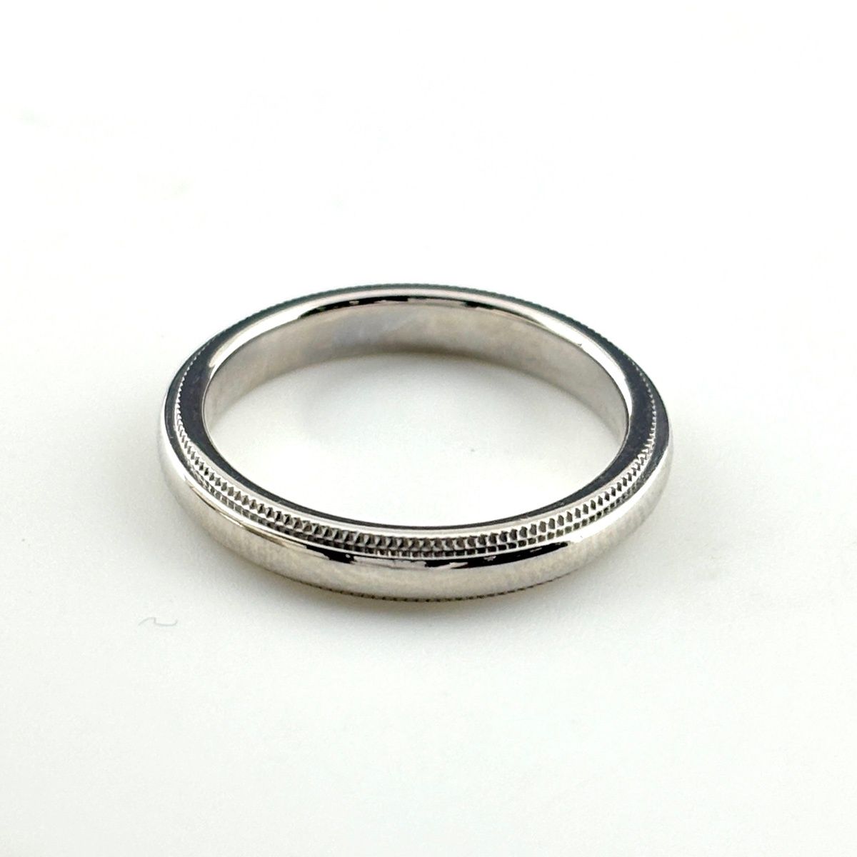 Tiffany & Co Milgray Ring Platinum Diamond — view 2