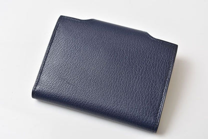 Hermes Card Case Coin Mini Wallet Illiade Compact Blue — view 7