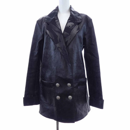 Chanel Leather Jacket Black