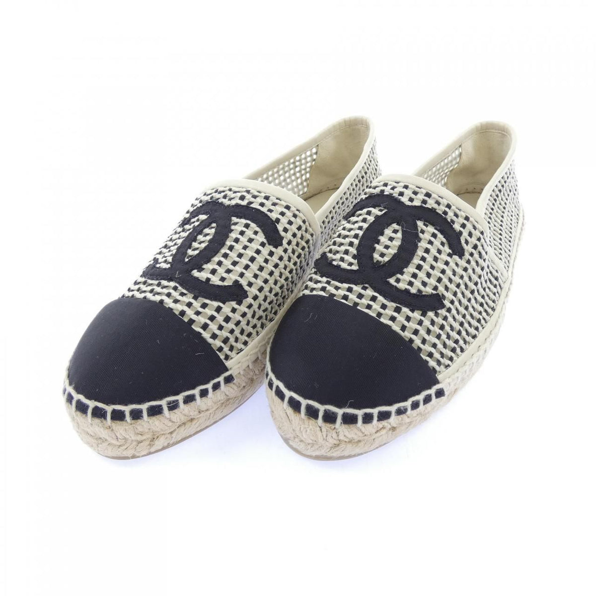 Chanel Espadrilles Shoes Black — view 3