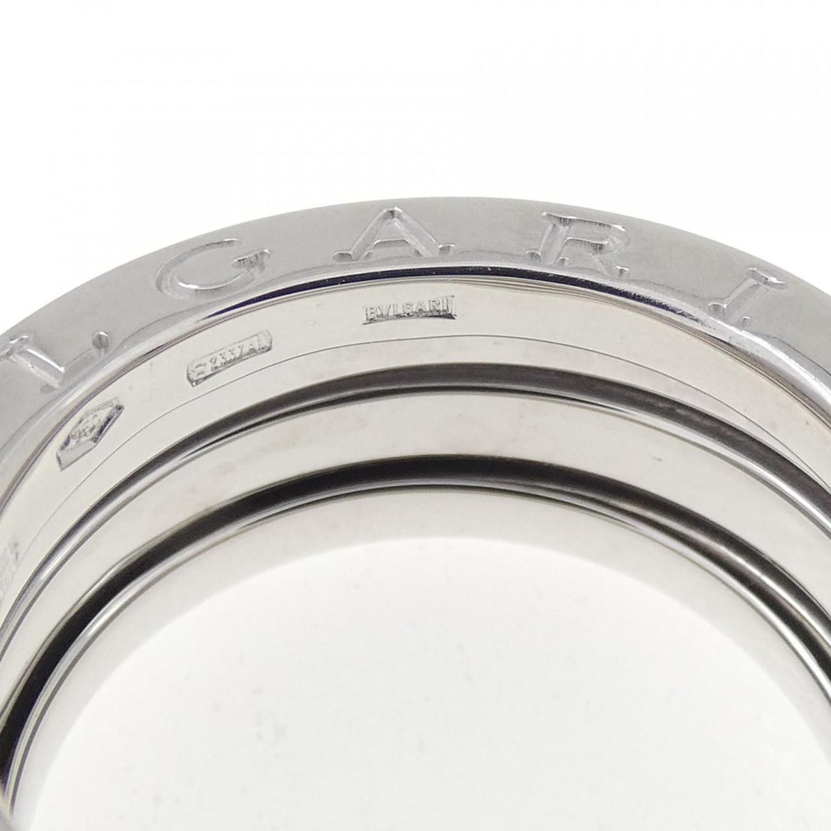 Bvlgari B.zero1 Band Ring White Gold — view 3