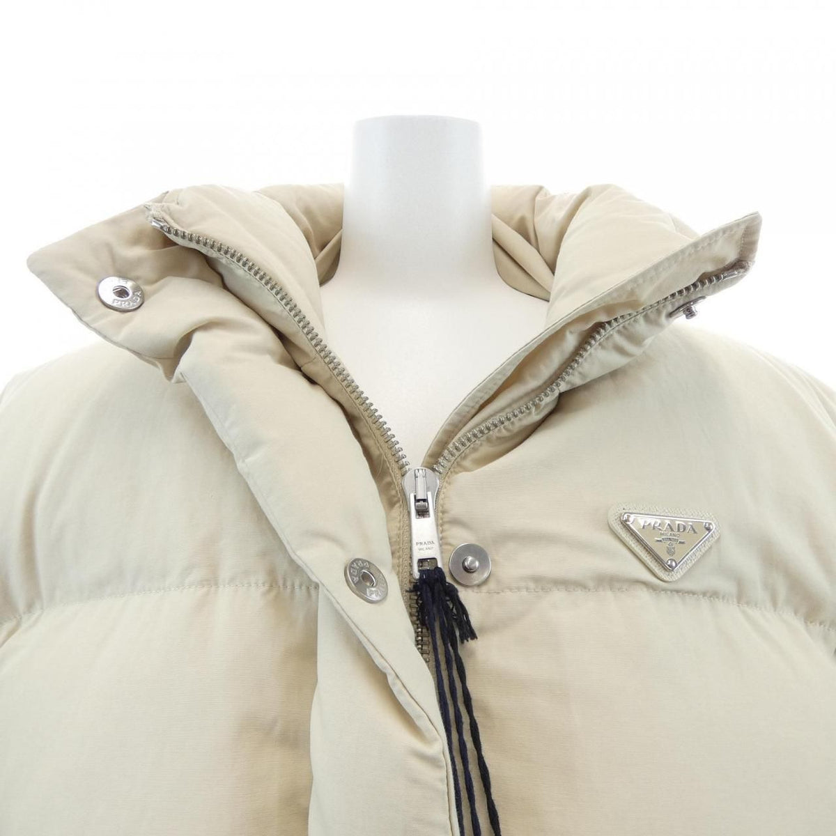 Prada Triangle Logo Down Jacket — view 5