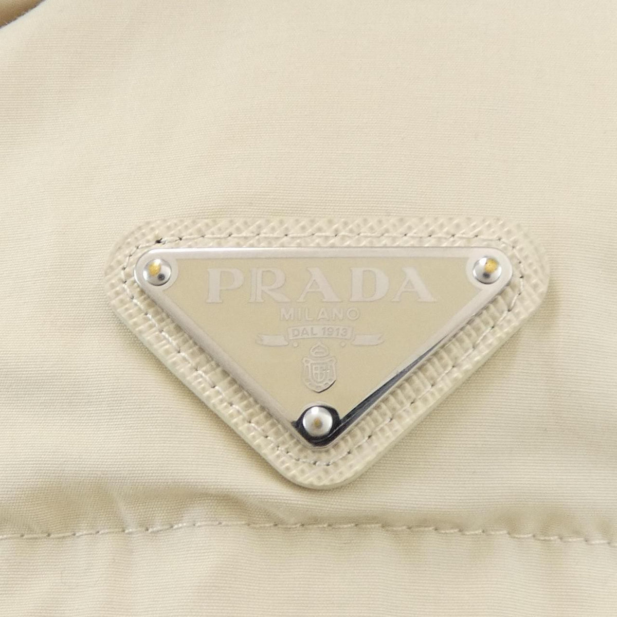 Prada Triangle Logo Down Jacket — view 7