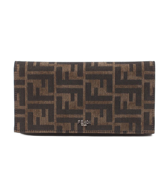 Fendi Wallet Zucca Brown