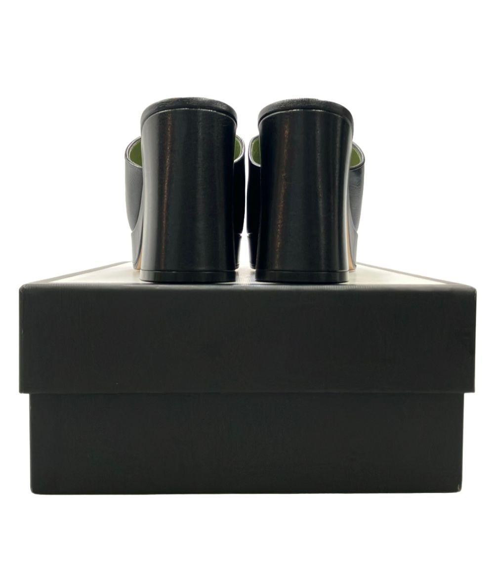 Gucci Horsebit Chunky Heel Mules — view 3