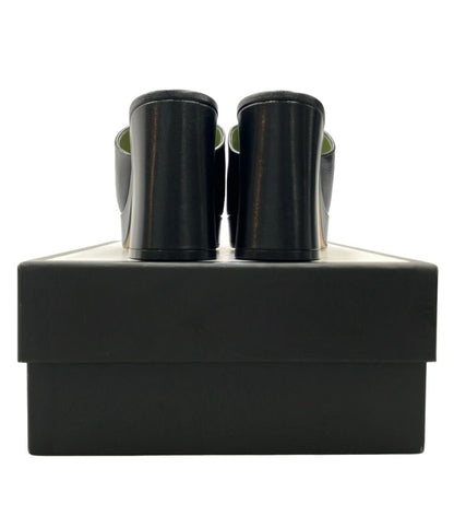 Gucci Horsebit Chunky Heel Mules — view 3