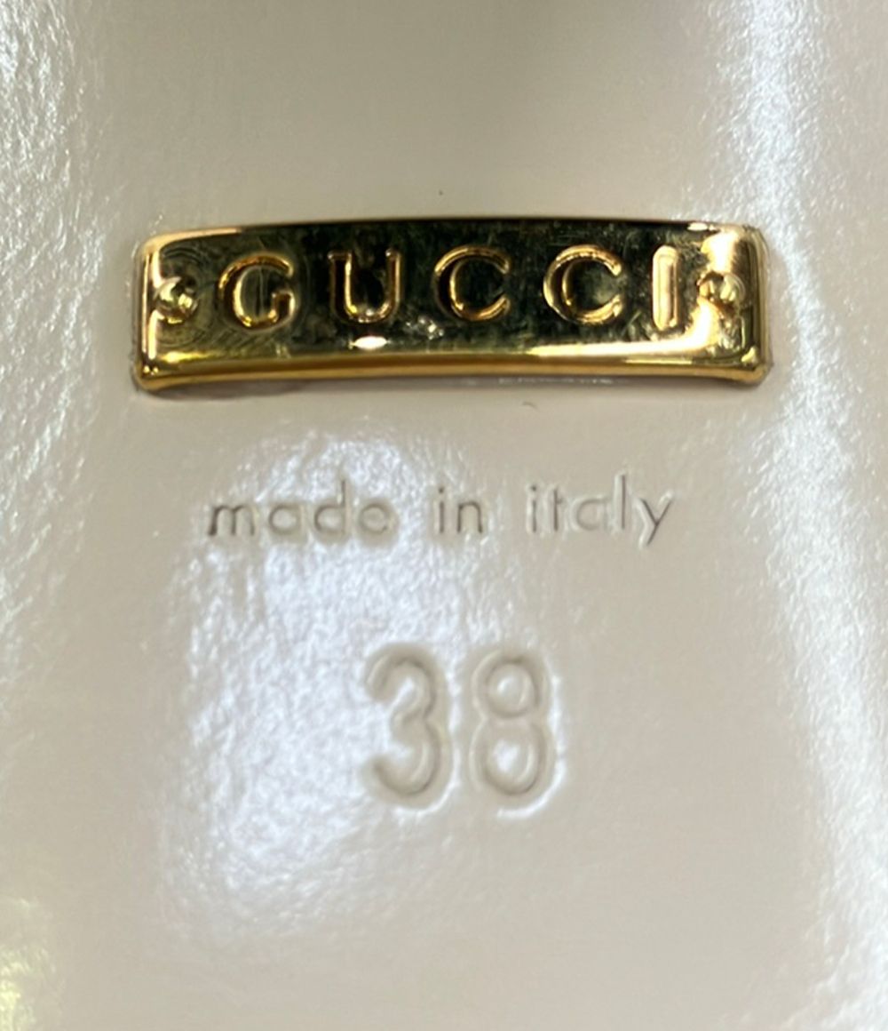 Gucci Horsebit Chunky Heel Mules — view 4