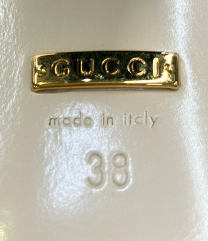 Gucci Horsebit Chunky Heel Mules — view 4