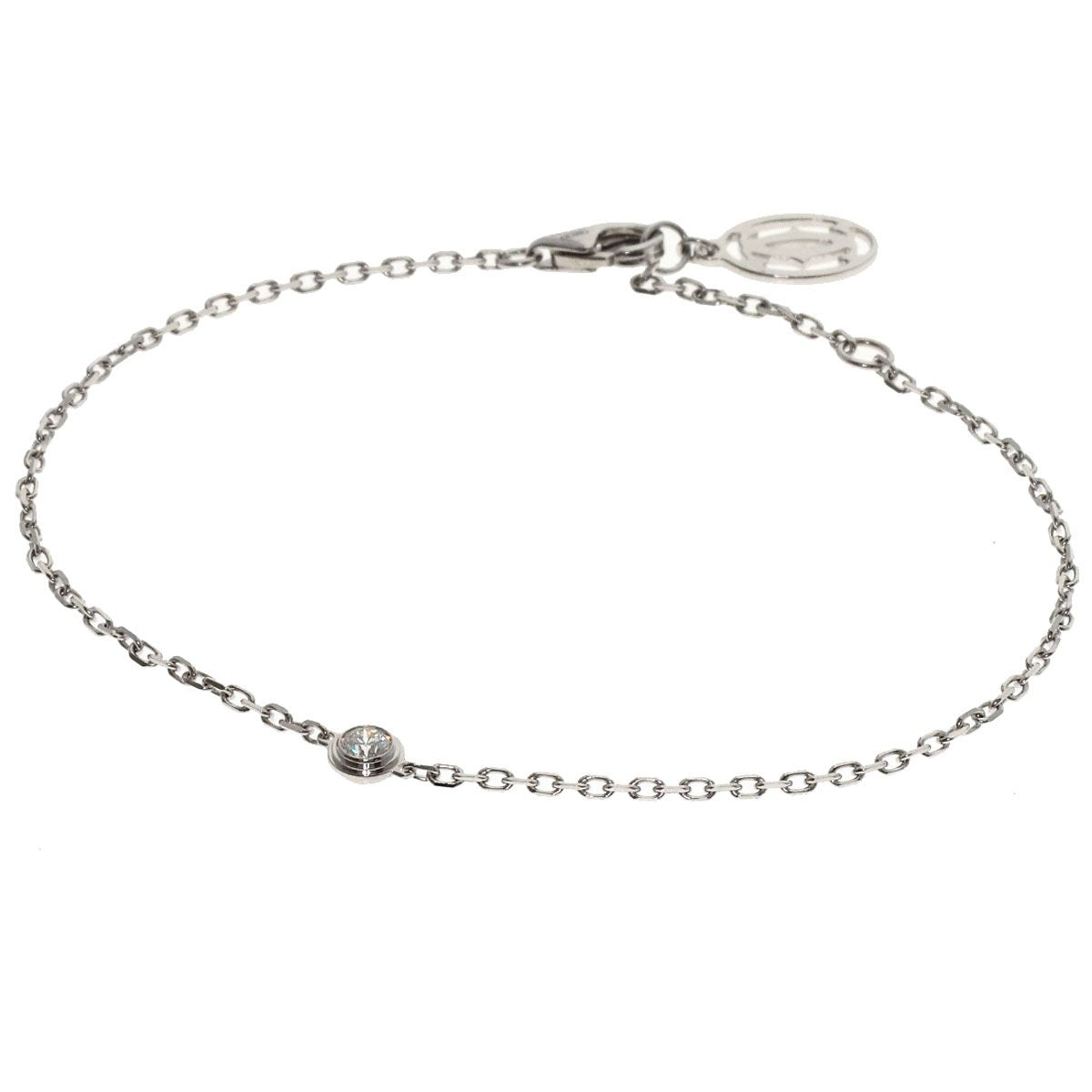 Cartier Diamants Legers SM Diamond Bracelet 18K White Gold