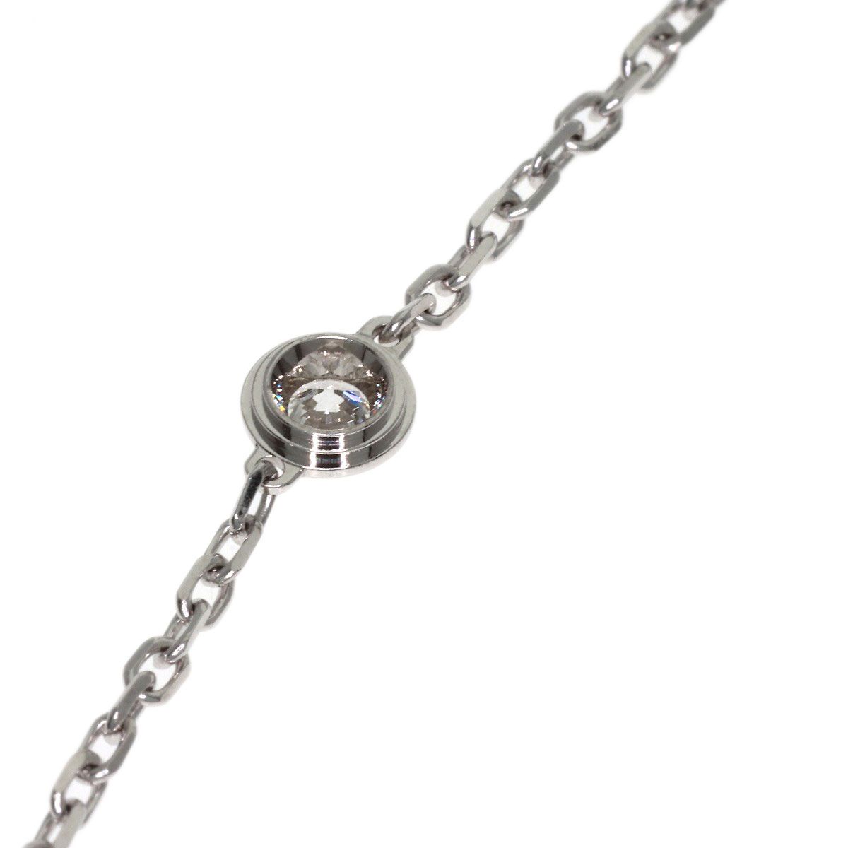 Cartier Diamants Legers SM Diamond Bracelet 18K White Gold — view 3