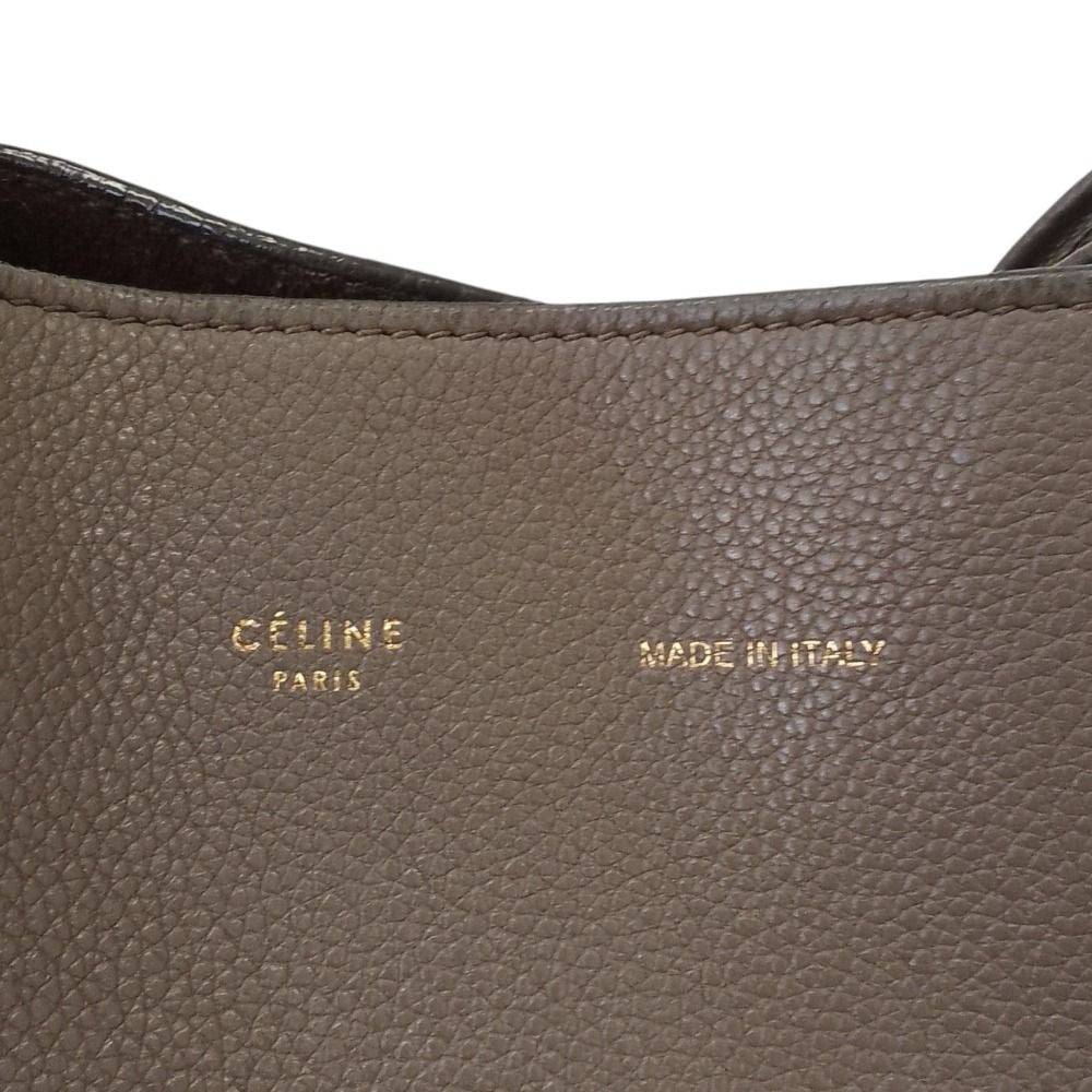 Celine Phoebe Philo Era Cabas Phantom Small Tote Bag Gray — view 7