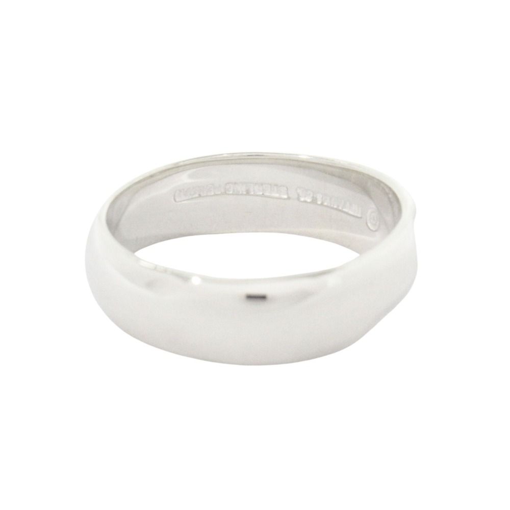 Tiffany & Co Curved Heart Ring Silver — view 3