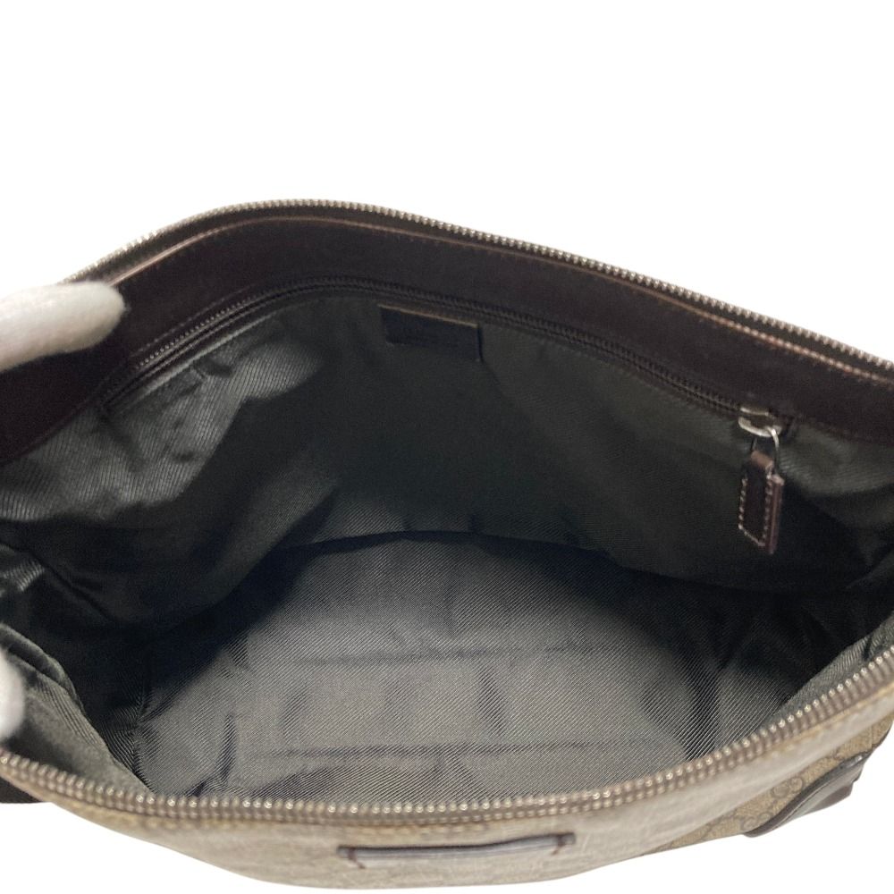 Gucci GG Supreme Shoulder Bag Brown — view 7